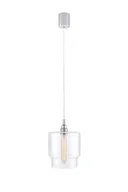 Lampy sufitowe - Kaspa Lampa wisząca Longis IV - biały przewód 10551109 - miniaturka - grafika 1