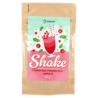Soki i napoje niegazowane - Mieszanka na shake czerwona porzeczka jarmuż 65g - miniaturka - grafika 1