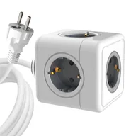 Listwy zasilające - ProXtend 5-way Schuko Power Cube 1.4M - miniaturka - grafika 1