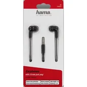 Słuchawki - Hama Basic czarne - miniaturka - grafika 1