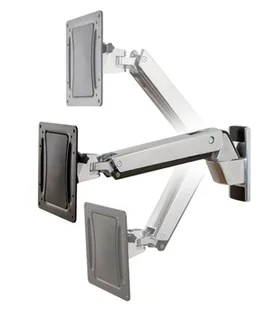Ergotron Interactive Arm, HD 139,7 cm (55") Aluminium Ściana - Uchwyty do monitorów - miniaturka - grafika 1