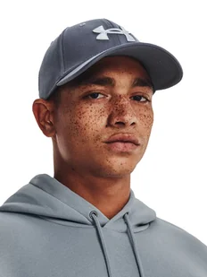 Czapka Under Armour BLITZING z daszkiem niebieska L/XL - Czapki damskie - miniaturka - grafika 3