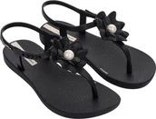 Buty dla dziewczynek - Ipanema Ipanema CLASS FLORA dziecięce sandały 27018-AF381 BLACK 31-32 - miniaturka - grafika 1