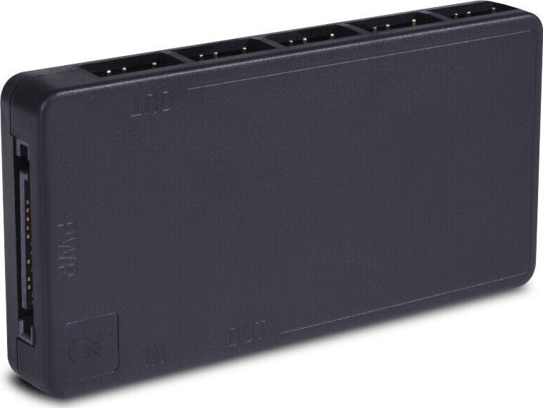 Alphacool Alphacool Core 11x 3-Pin DRGB Splitter - schwarz