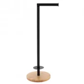 Stojaki i wieszaki na papier toaletowy - Tendance Stojak na papier z uchwytem Black Bamboo - miniaturka - grafika 1