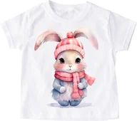 Koszulki dla dziewczynek - Koszulka na święta dla dziecka santa89 - miniaturka - grafika 1