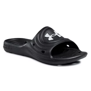 Under Armour Klapki Ua M Locker IV Sl 3023758-001 Blk - Klapki i japonki damskie - miniaturka - grafika 1
