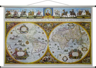 Świat Blaue Antique World mapa ścienna Global Mapping - Atlasy i mapy - miniaturka - grafika 1