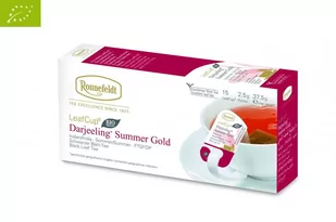 Ronnefeldt Herbata LeafCup Darjeeling Summer Gold 15 szt. - Herbata - miniaturka - grafika 1
