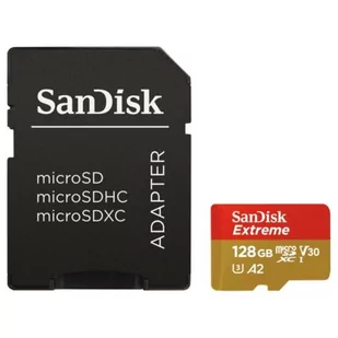 SanDisk Extreme 128GB (SDSQXA1-128G-GN6AA) - Karty pamięci - miniaturka - grafika 1