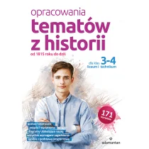 Adamantan Opracowania tematów z historii od 1815 roku do dziś dla klas 3-4 liceum i technikum praca zbiorowa - Podręczniki dla liceum - miniaturka - grafika 2