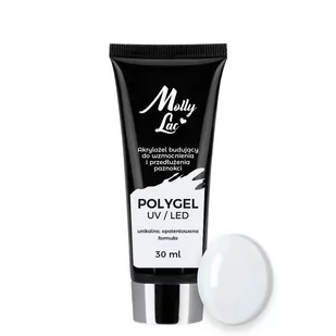 Polygel akrylożel MollyLac budujący Hema/di-Hema free Natural 30 ml Nr 03 - Żele do paznokci - miniaturka - grafika 1