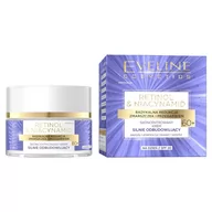 Kremy do twarzy - Eveline Cosmetics Retinol&amp;Niacynamid, Skoncentrowany krem silnie odbudowujący na dzień 60+, 50ml - miniaturka - grafika 1