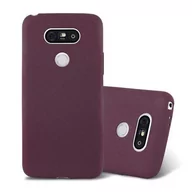 Etui i futerały do telefonów - Etui Pokrowiec Do LG G5 Obudowa w FROST BORDEAUX FIOLETOWY TPU Silikon Case Cover Ochronny Plecki Cadorabo - miniaturka - grafika 1