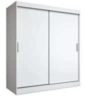 Szafy - Biała szafa przesuwna 180 cm W8-F90 - miniaturka - grafika 1