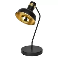 Lampy stojące - Milagro Lampa biurkowa MARGO BLACK/GOLD 1E27 MLP6213 MLP6213 - miniaturka - grafika 1