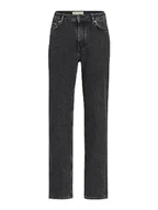 Spodnie damskie - JACK & JONES damskie spodnie jeansowe, czarny denim, 30W / 30L - miniaturka - grafika 1