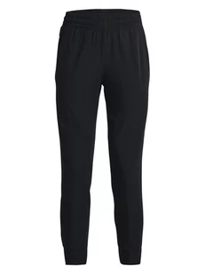 Under Armour Spodnie sportowe "Unstoppable" w kolorze czarnym - Spodnie sportowe damskie - miniaturka - grafika 1