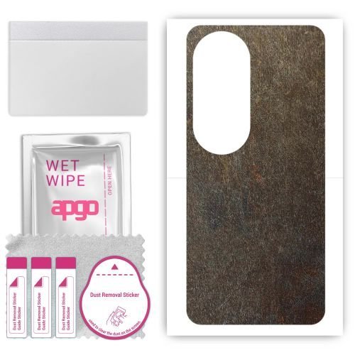 folia naklejka skórka strukturalna na TYŁ do Oppo A60 - Kamień Księżycowy - apgo SKINS