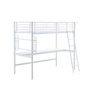 Łóżka dla dzieci i młodzieży - Dolce Halmar Łóżko Piętrowe z Biurkiem i Organizerem Halmar - miniaturka - grafika 1