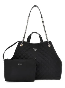 Guess Shopper bag w kolorze czarnym - 40 x 31 x 18 cm - Torebki damskie - miniaturka - grafika 1
