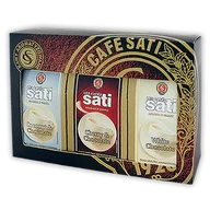 Kawa - Sati Sati zestaw kaw aromatyzowanych 3x200g BOX SATI.BOX.MIEL.3X200G - miniaturka - grafika 1