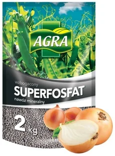 Superfosfat granulowany 2kg skoncentrowany nawóz fosforowy wapń i siarka - Nawozy ogrodnicze - miniaturka - grafika 1