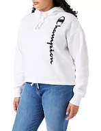 Bluzy damskie - Champion Damska bluza z kapturem American Classics Maxi, biały, XS - miniaturka - grafika 1