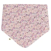Śliniaki i fartuszki - BIBS LIBERTY BANDANA BIB ELIOISE BLUSH bandanka śliniak z kieszonką na smoczek 100% organic cotton - miniaturka - grafika 1