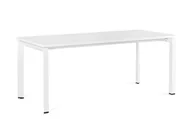 Biurka - Biurko Pason - Manager Desk - Biały - Stelaż i Blat - 180x80 cm - YZ-02 Biały - miniaturka - grafika 1