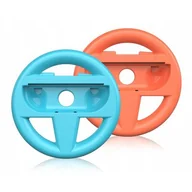 Gadżety dla graczy - Kierownica na Joy-Con JYS NS2261 Pomarańczowy/Niebieski (2 szt.) - miniaturka - grafika 1