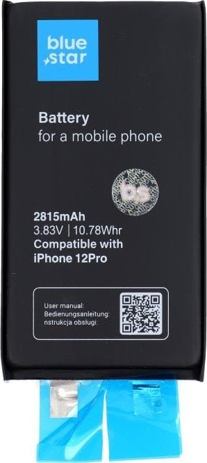 Bateria Blue Star BLUE STAR HQ bateria bez BMS do IPHONE 12/12 Pro 2815 mAh