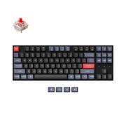 Klawiatury - Keychron K8 Pro Qmk/Via Led Red Gateron Hot-Swap K8P-G1 czarna - miniaturka - grafika 1