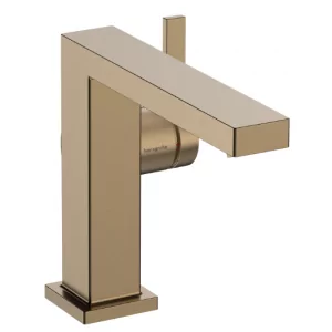 HANSGROHE 73020140 Tecturis E Jednouchwytowa bateria umywalkowa 110 Fine, CoolStart z kompletem odpływowym Push-Open Brąz Szczotkowany - Baterie umywalkowe - miniaturka - grafika 1