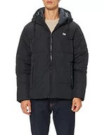 Kurtki męskie - Lee Męska kurtka puchowa, czarny, S - miniaturka - grafika 1