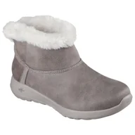 Botki damskie - Skechers Damskie botki Go Joy Cozy Dream, Brązowy, 42 EU - miniaturka - grafika 1