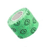 Apteczki i materiały opatrunkowe - Vitammy Autoband zielone buźki 5cm x 450cm Elastyczny bandaż kohezyjny samoprzylepny - miniaturka - grafika 1