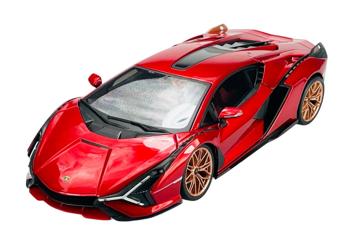 BBURAGO LAMBORGHINI SIAN FKP 37 CZERWONY 1:18 11046