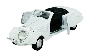 WELLY OLD TIMER 1938 PEUGEOT 402 BIAŁY BEZ DACHU 1:34 98877 - Samochody i pojazdy dla dzieci - miniaturka - grafika 1