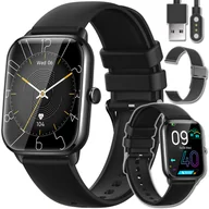 Smartwatch - JG Smart KT65 Czarny - miniaturka - grafika 1