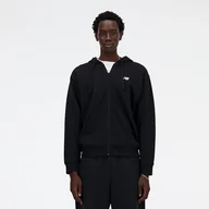 Bluzy męskie - Bluza męska New Balance MJ41501BK czarna - miniaturka - grafika 1