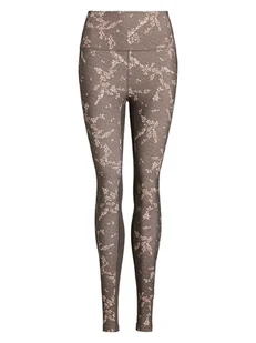 Rethinkit Legginsy sportowe "Beth" w kolorze szarobrązowym - Spodnie sportowe damskie - miniaturka - grafika 1