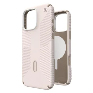Speck Presidio2 Grip ClickLock & MagSafe - Etui iPhone 16 Pro Max (Bleached Bone / Heirloom Gold / Hazel Brown) - Etui i futerały do telefonów - miniaturka - grafika 1