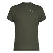 Koszulki męskie - Salewa Puez Melange Dry T-Shirt M, Faded Green Melange, 4XL - miniaturka - grafika 1