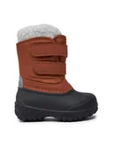 Buty dla chłopców - Reima Śniegowce Konkari 5400148A Brązowy - miniaturka - grafika 1