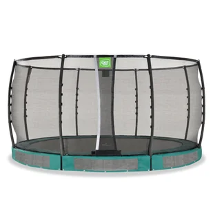 Exit Trampolina naziemna Allure Premium ø427cm zielona - Trampoliny - miniaturka - grafika 1