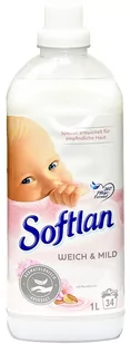 Softlan Pozostali Płyn do Płukania Delikatny Mleko Migdałowe 1l 34 płukania - Środki do prania - miniaturka - grafika 1