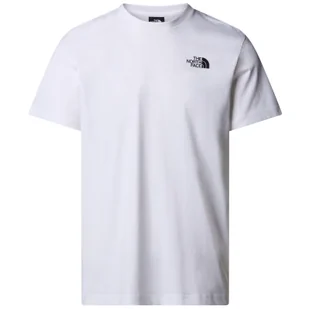 Koszulka męska The North Face M Vertical Ss Tee Rozmiar: M / Kolor: biały - Koszulki sportowe męskie - miniaturka - grafika 1
