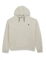 Bluzy męskie - Dare 2b Charakterystyczna męska bluza z kapturem w stylu miejskim z regulacją sznurka i przednią kieszenią typu kangur i nadrukiem graficznym z tyłu - miniaturka - grafika 1