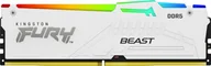 Pamięci RAM - Pamięć Kingston Fury Beast RGB, DDR5, 16 GB, 6000MHz, CL36 KF560C36BWE2A-16 - miniaturka - grafika 1